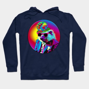 Presidential hedgehog either playing his trump card or taking a nap Hoodie